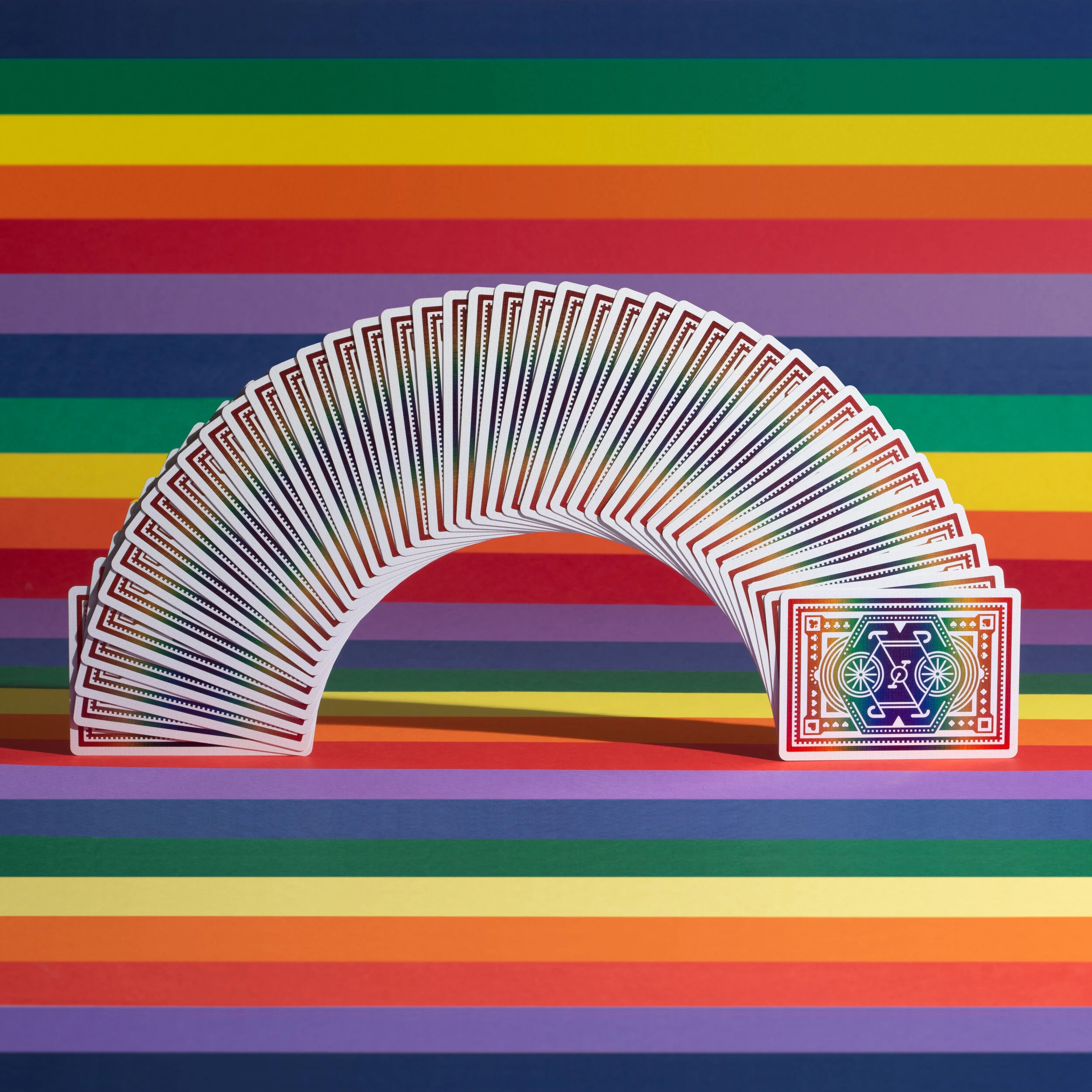 DKNG 'Rainbow Wheel' Playing Cards — DKNG